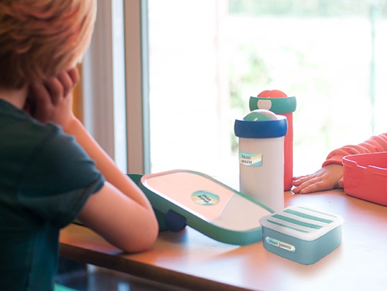 Kit de etiquetas personalizadas con diseño