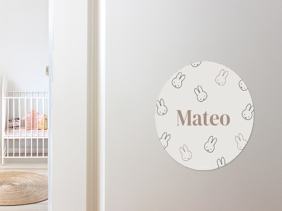 Pegatina para puerta con diseño