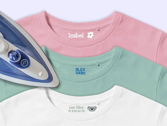 Etiquetas termoadhesivas de transferencia