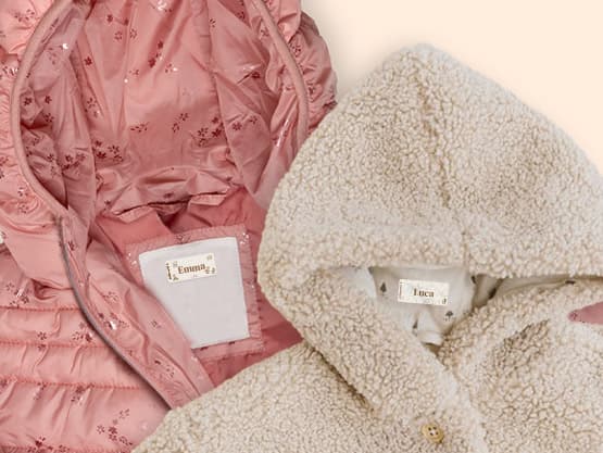 Etiquetas para ropa Jollein