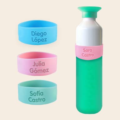 Pulsera personalizada para botellas