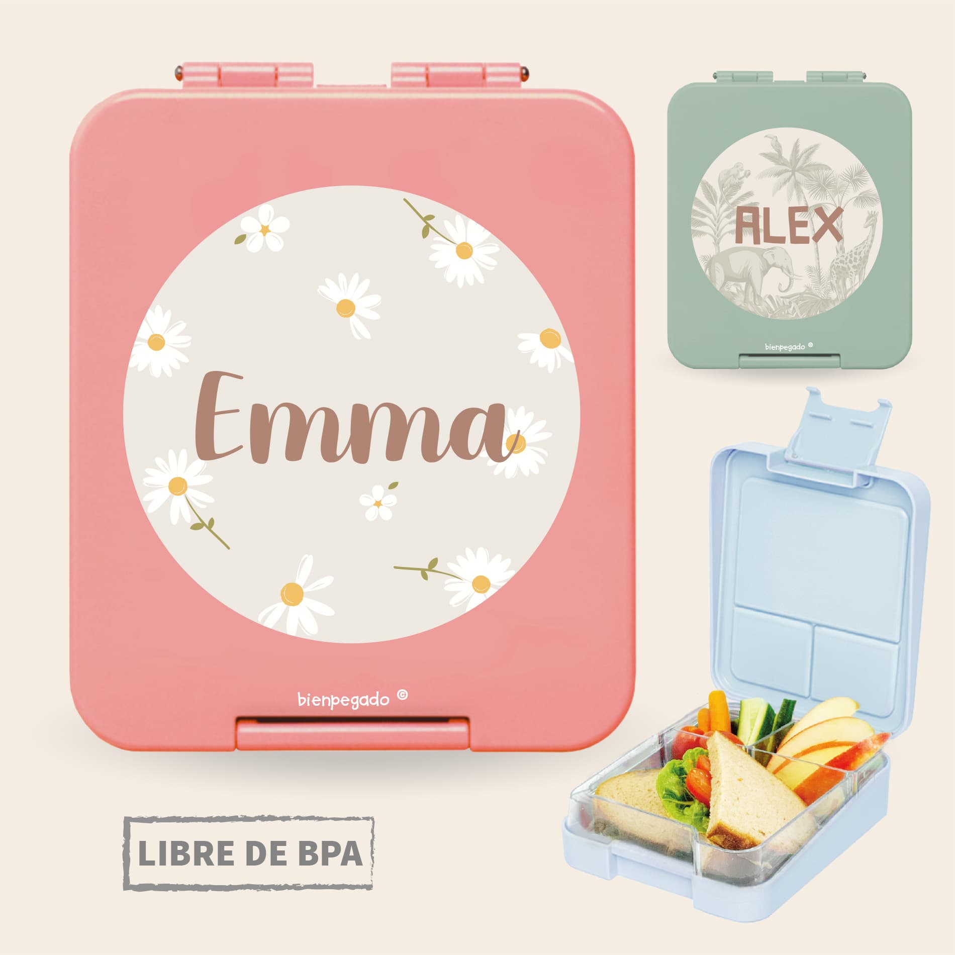 Fiambrera personalizada con diseño