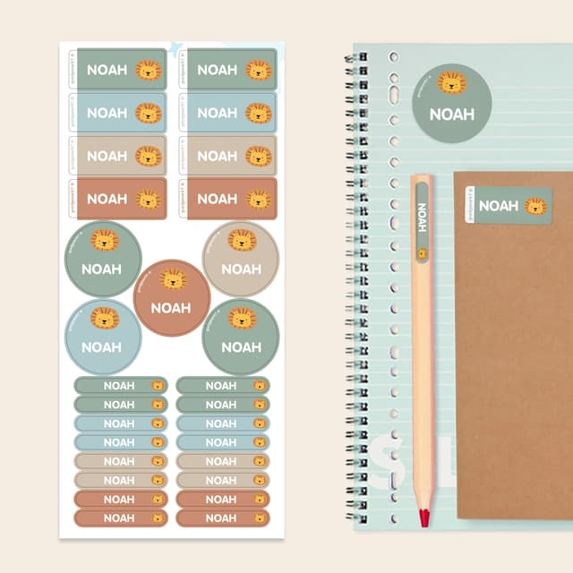 Kit de etiquetas personalizadas