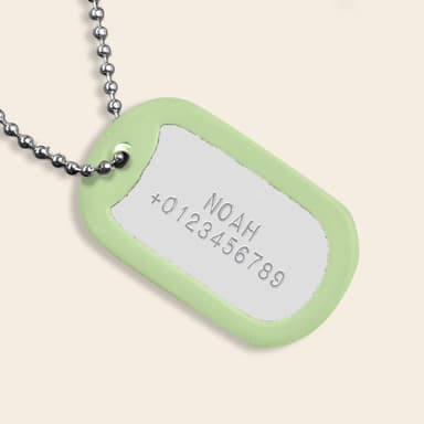 Chapa personalizada SOS