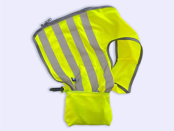 Chaleco de seguridad fluorescente para niños - Básico