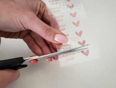 Etiquetas termoadhesivas de transferencia