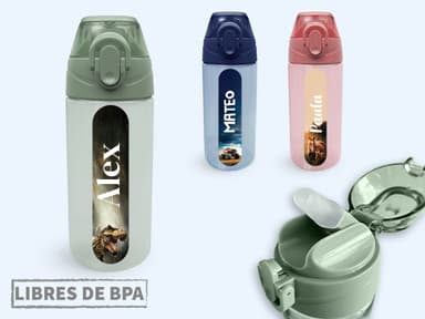 Botella personalizada Mundo Real