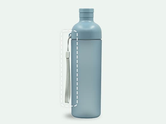 Cordón para botella de agua personalizada