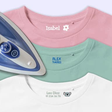 Etiquetas termoadhesivas de transferencia