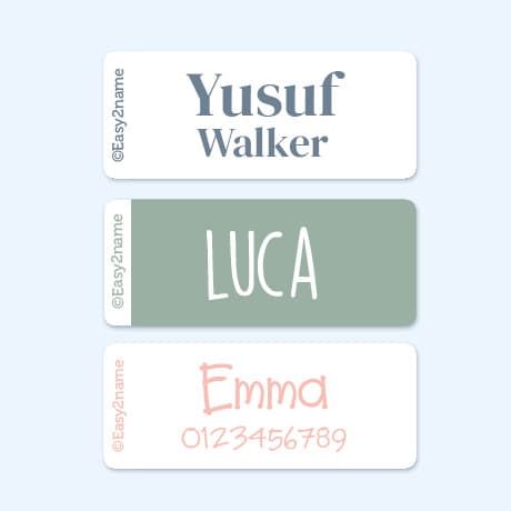 Etiquetas adhesivas personalizadas pequeñas   – Un solo color