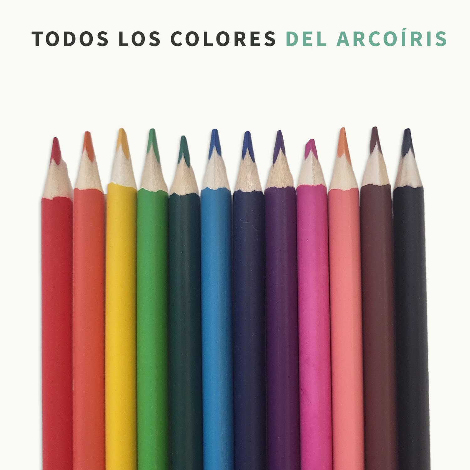 Lápices de colores personalizados