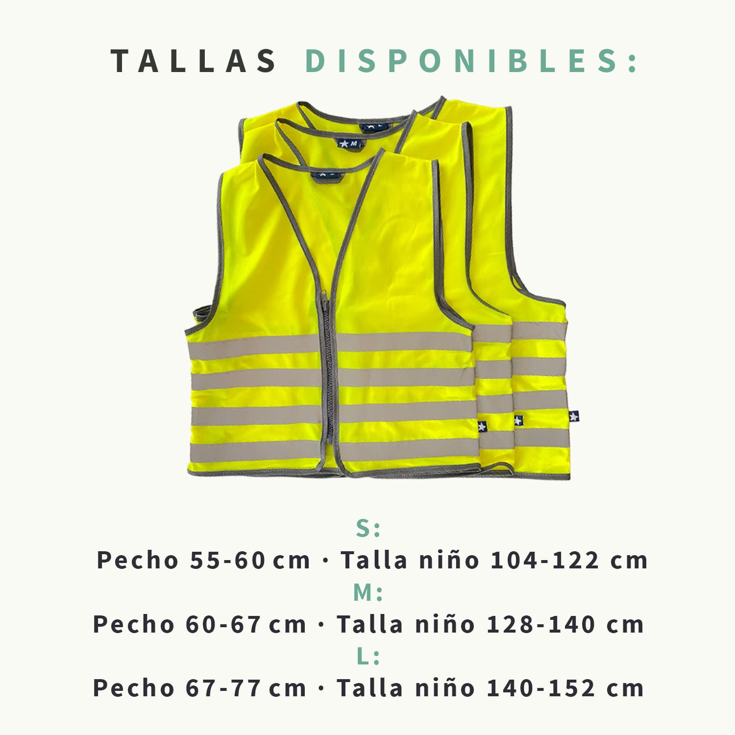 Chaleco de seguridad fluorescente para niños - Tema