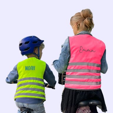 Chaleco de seguridad fluorescente para niños - Básico