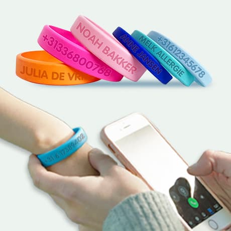 Instrucciones pulseras personalizadas SOS