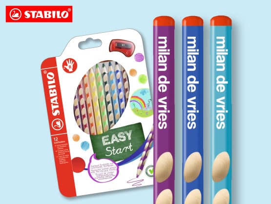 Lápices STABILO personalizados con nombre
