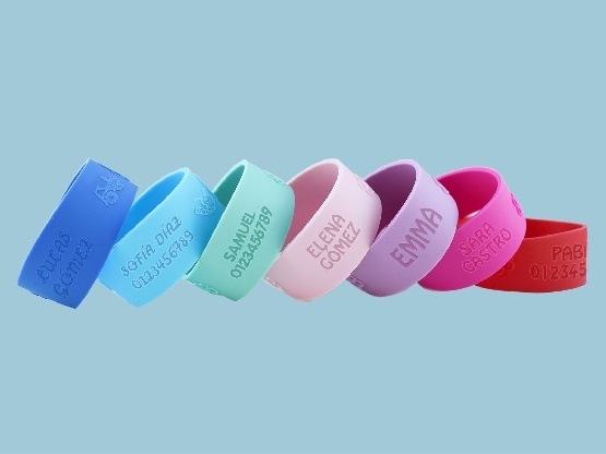 Pulsera personalizada para botellas