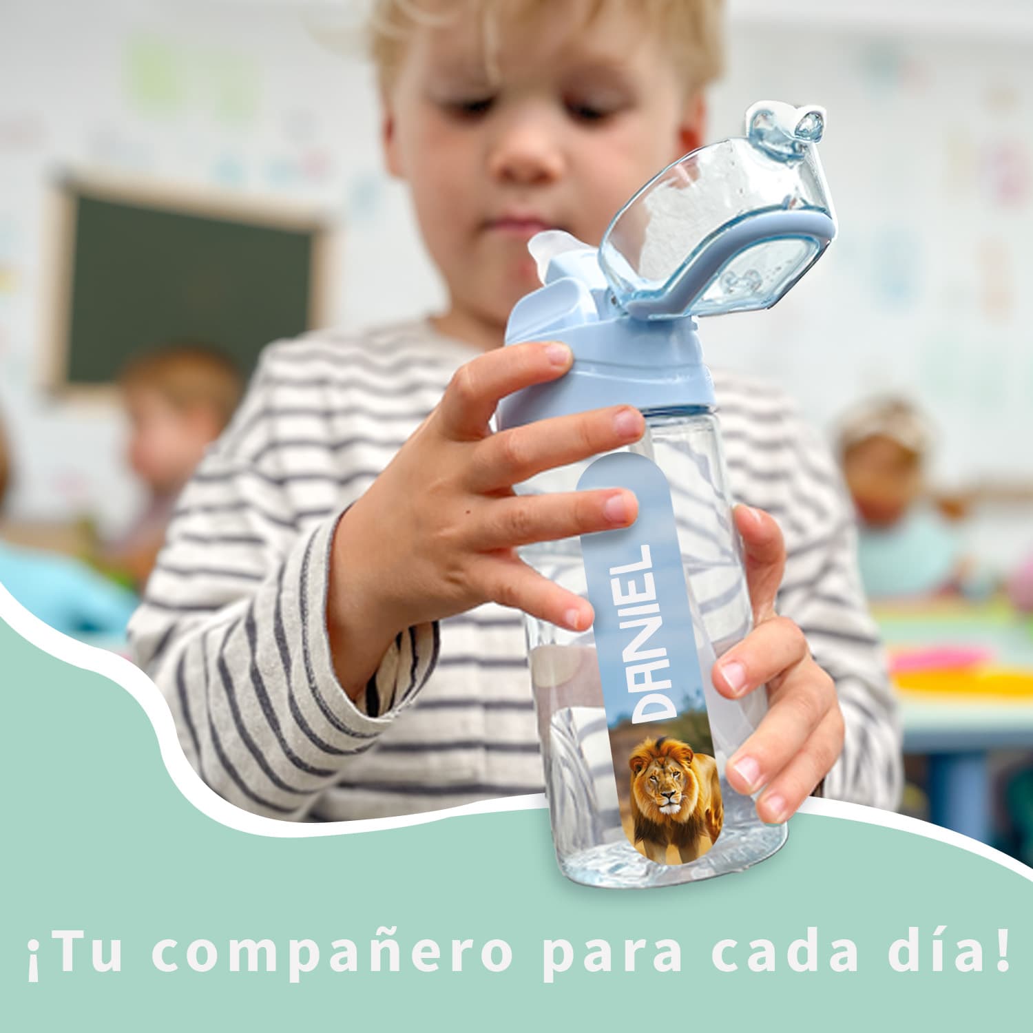 Botella personalizada Mundo Real