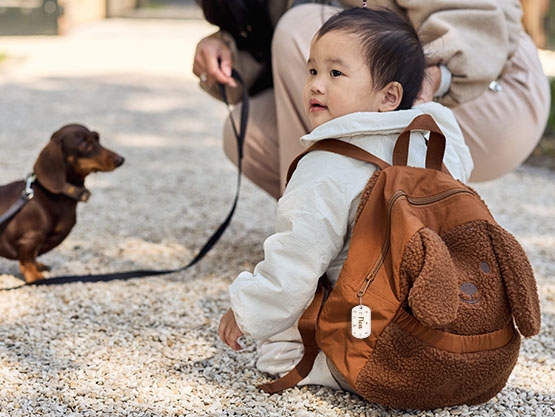 Etiqueta para mochila Jollein