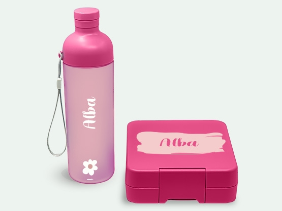 Botella de agua personalizada