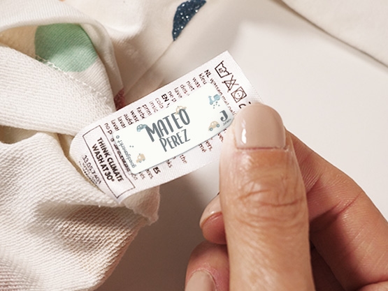 Etiquetas para ropa Jollein