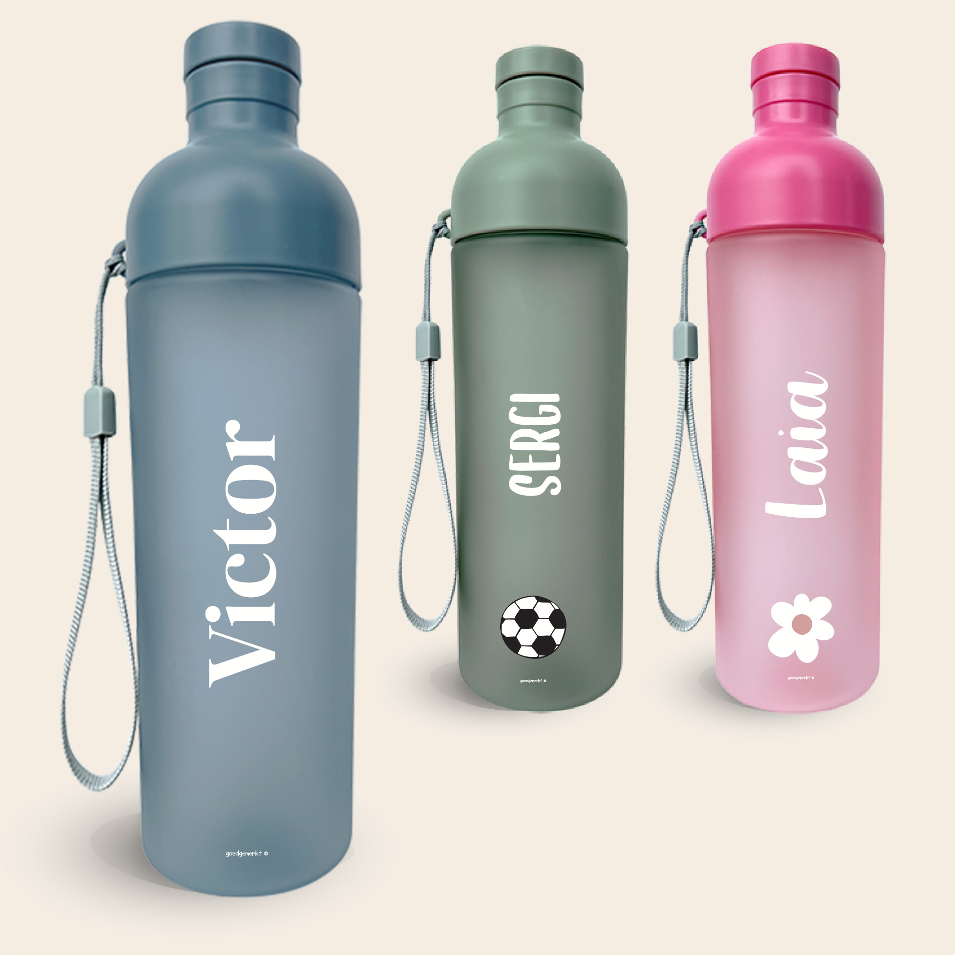 Botella de agua personalizada