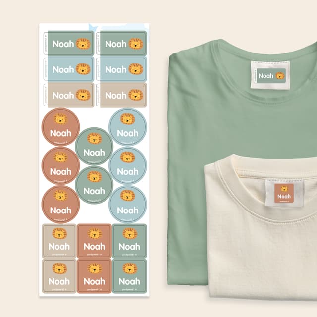 Kit de etiquetas para ropa