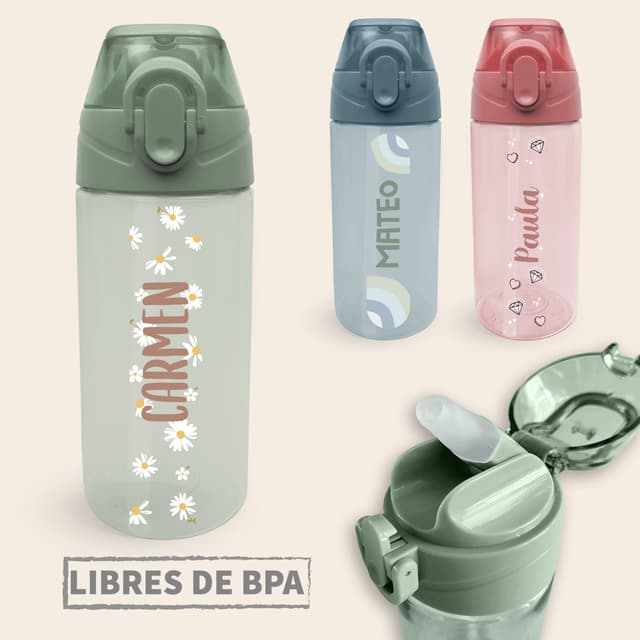 Botella personalizada con diseño