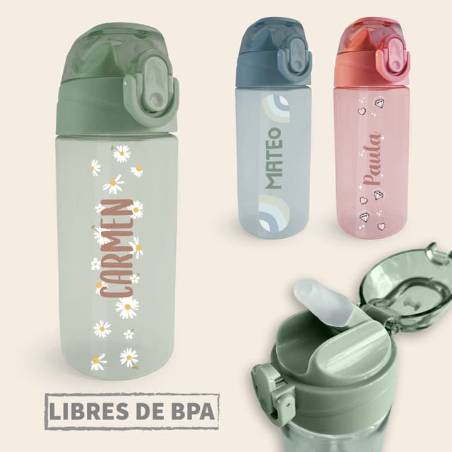 Botella personalizada con diseño