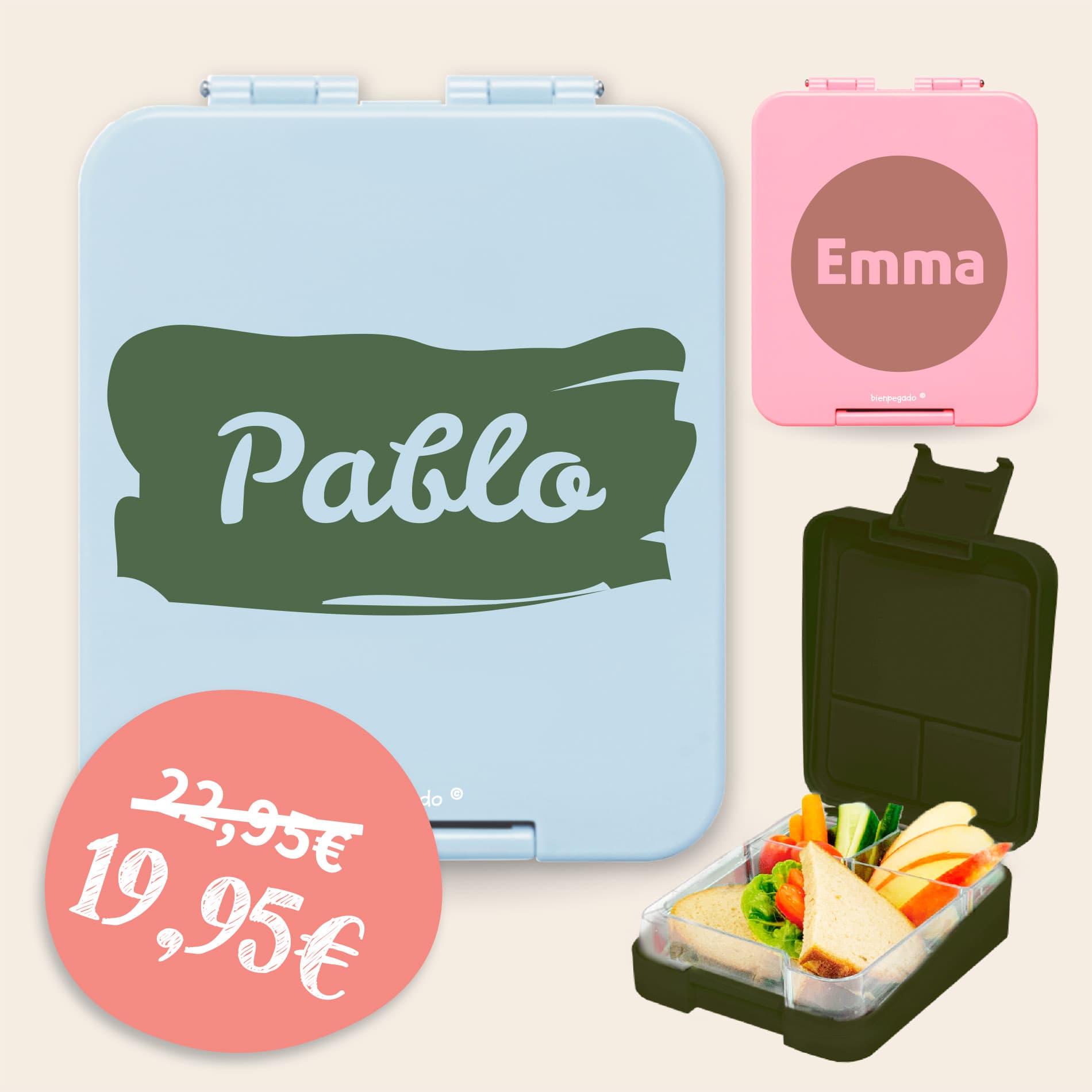 Fiambrera personalizada básica