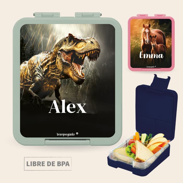 Fiambrera personalizada Mundo Real