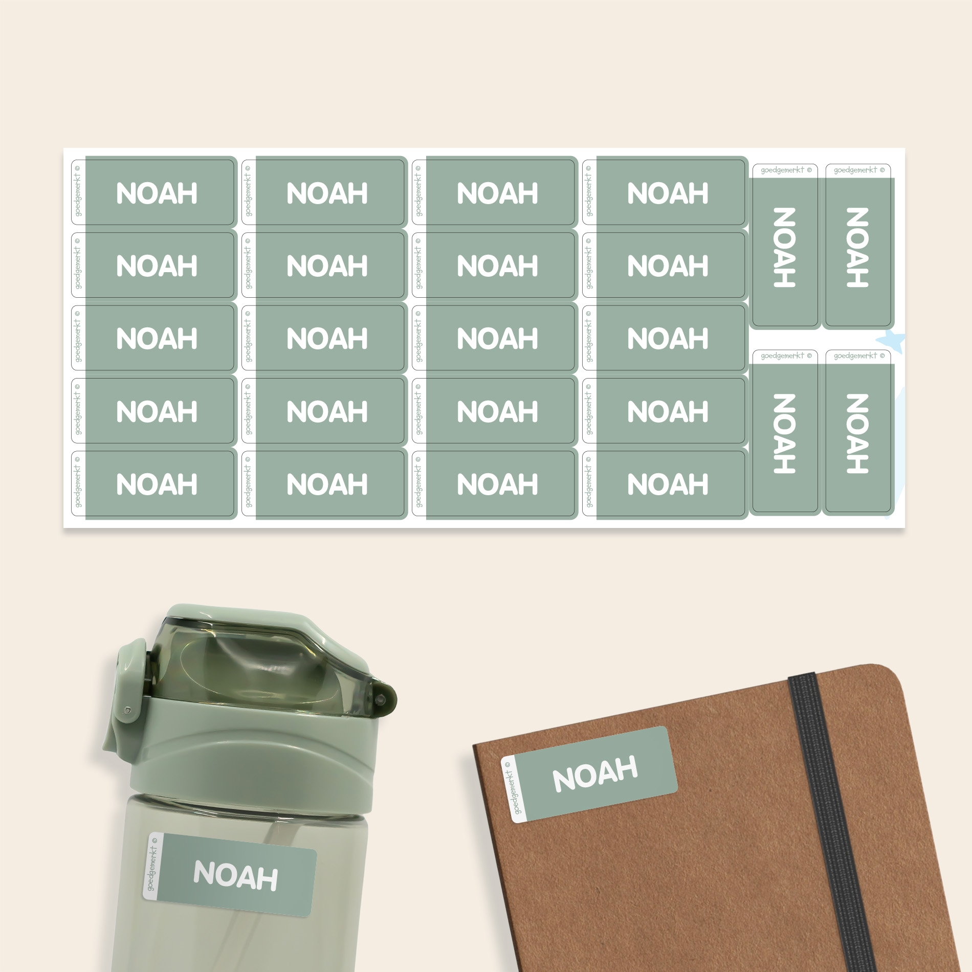 Etiquetas personalizadas pequeñas - Set económico