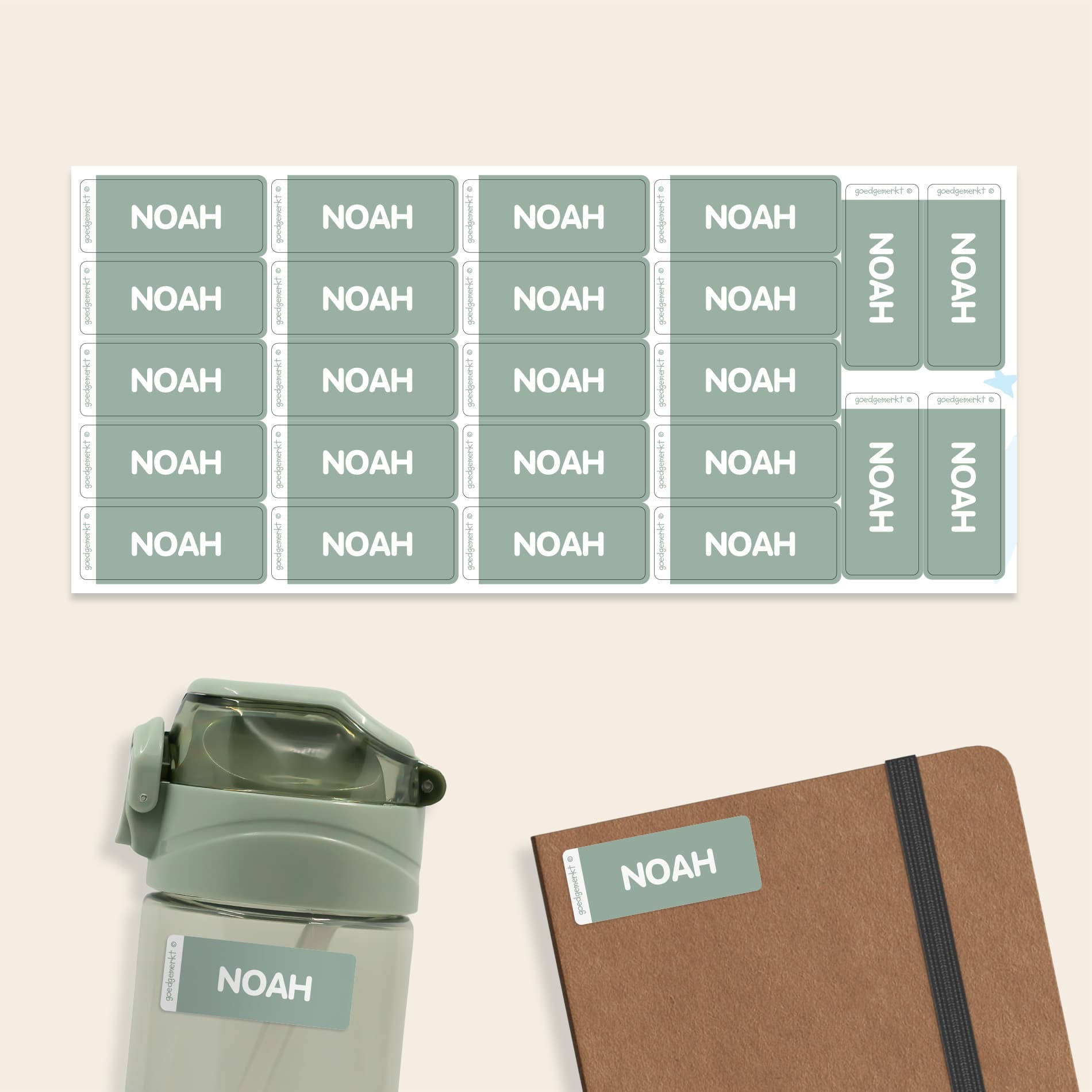 Etiquetas personalizadas pequeñas - Set económico