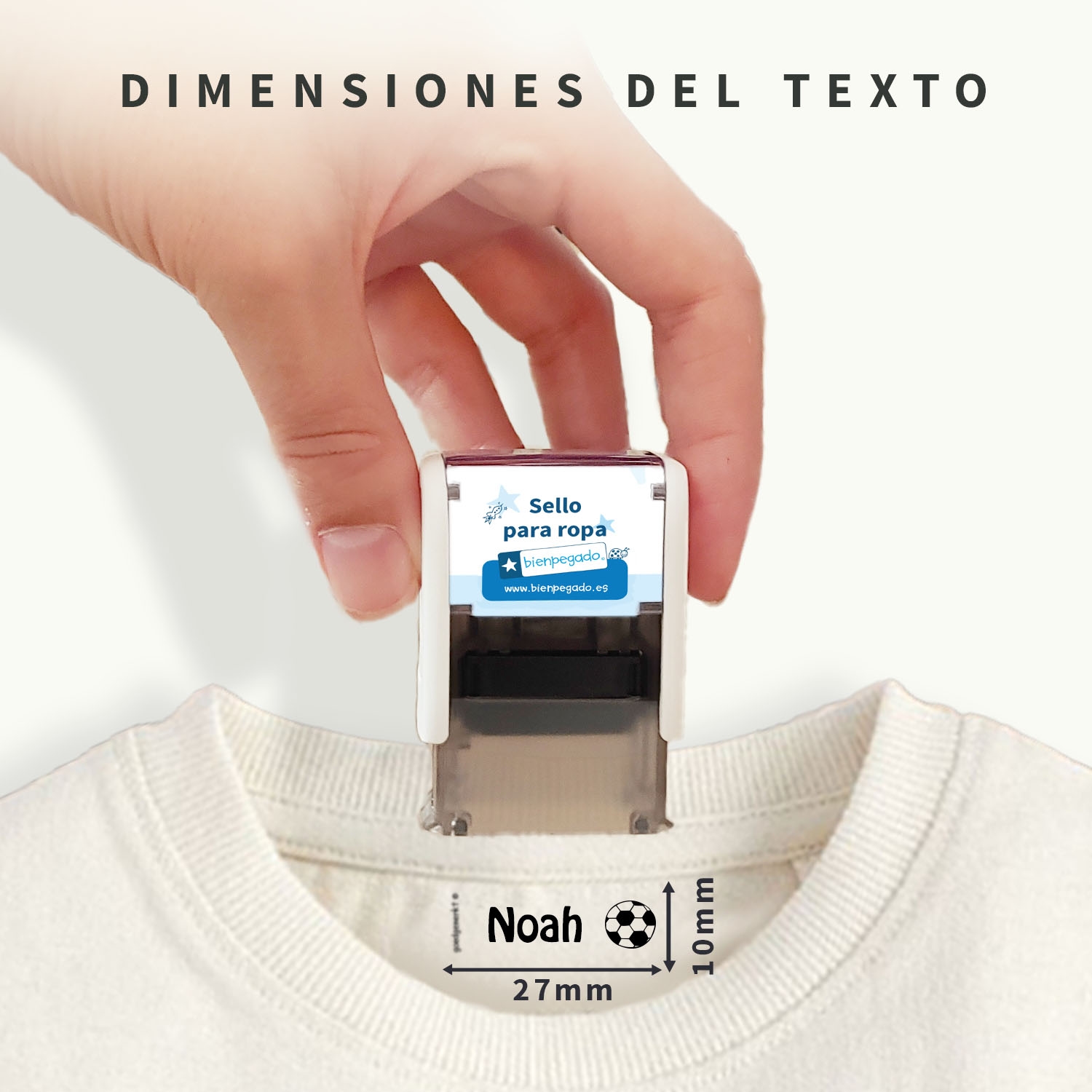Sello personalizado para ropa