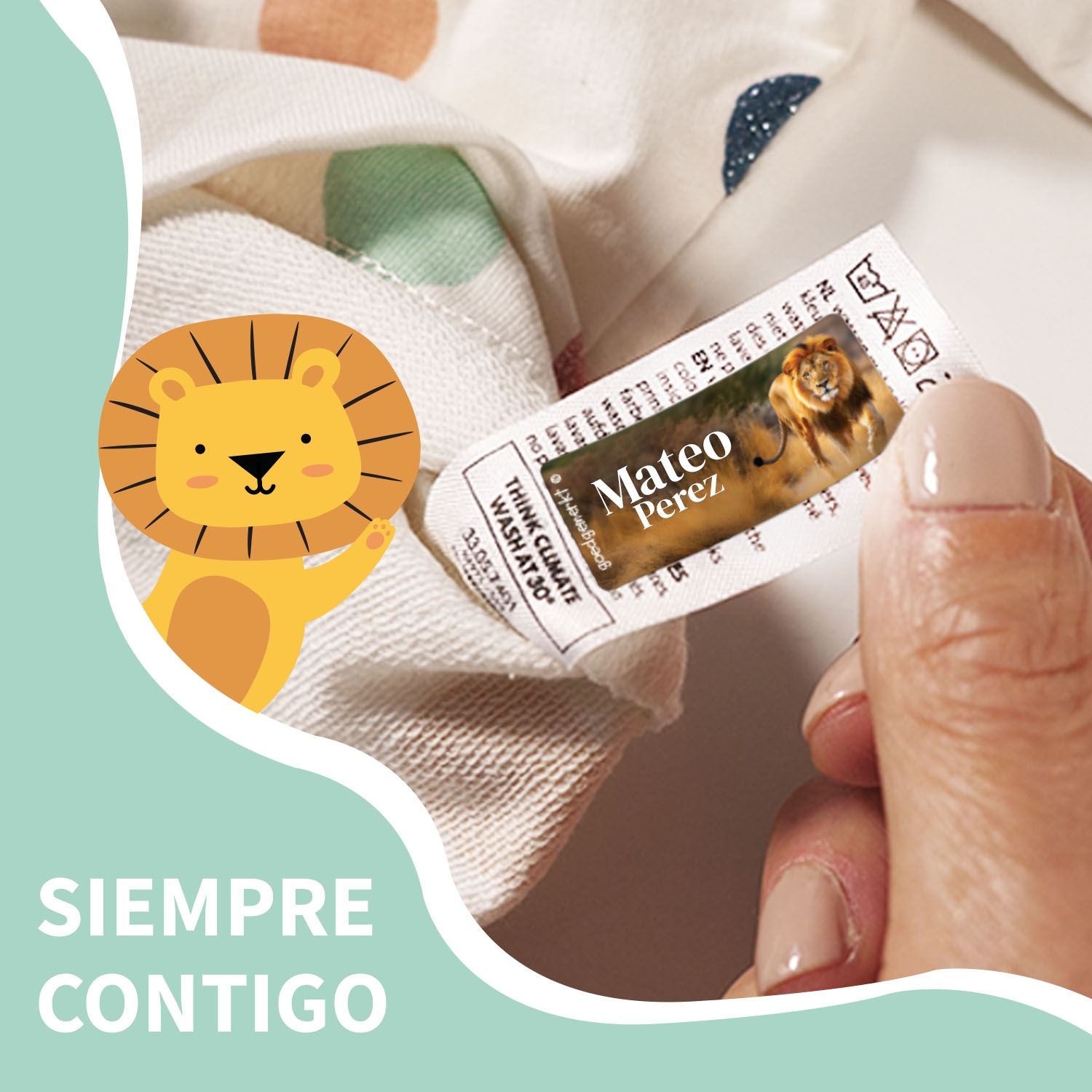 Etiquetas para ropa Mundo Real