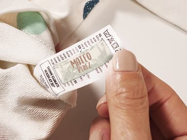 Etiquetas para ropa con diseño