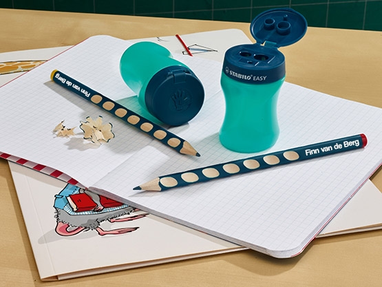 Lápices STABILO personalizados con nombre
