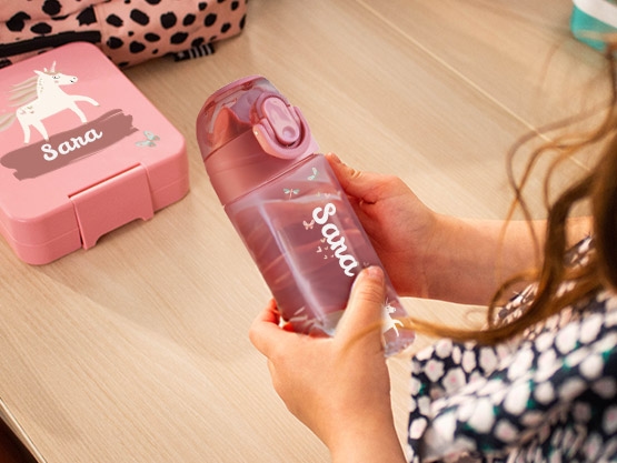 Kit para el almuerzo – Fiambrera & Botella personalizada