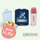 Kit para el almuerzo – Fiambrera & Botella personalizada