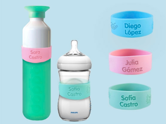 Pulsera personalizada para botellas