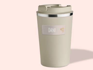 Etiquetas personalizadas pequeñas con impresión dorado