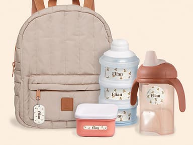 Etiqueta para mochila Jollein