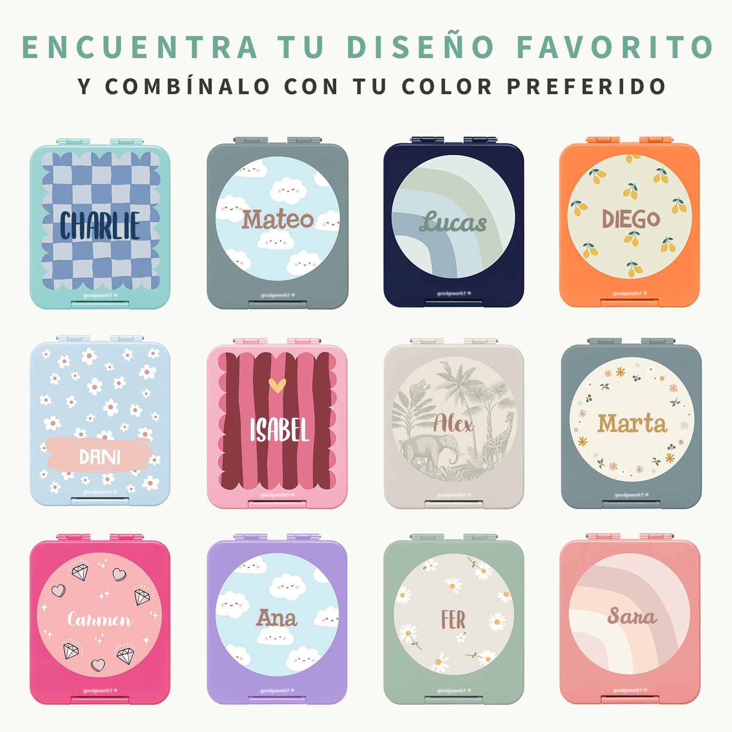 Fiambrera personalizada con diseño