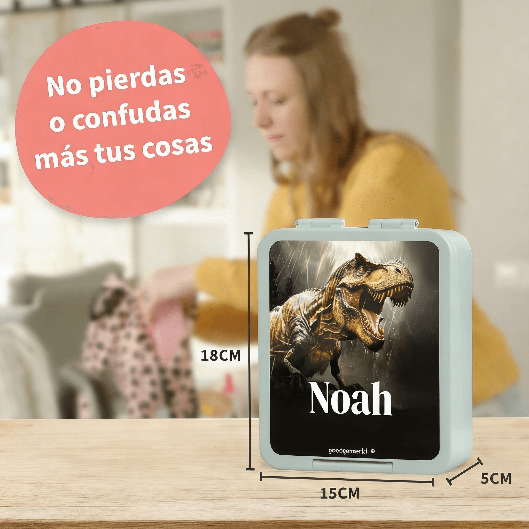 Fiambrera personalizada Mundo Real