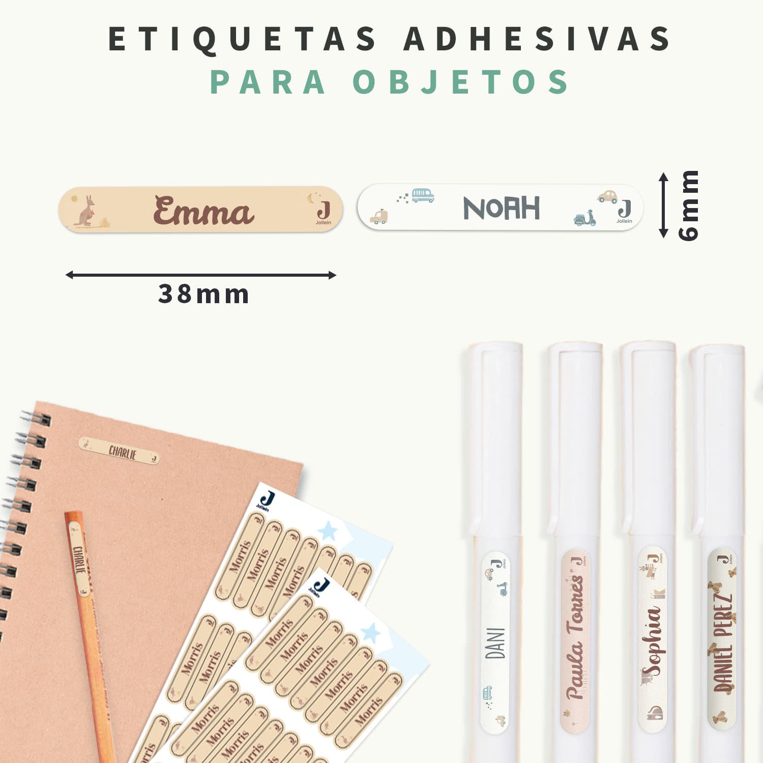 Mini etiquetas Jollein