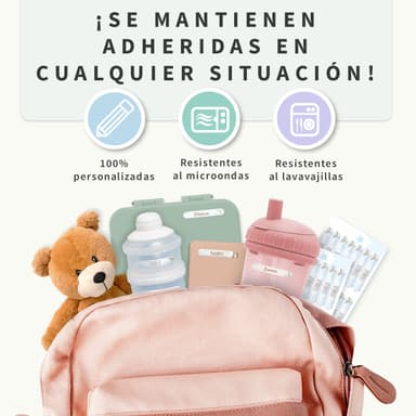 Mini etiquetas Acuarela