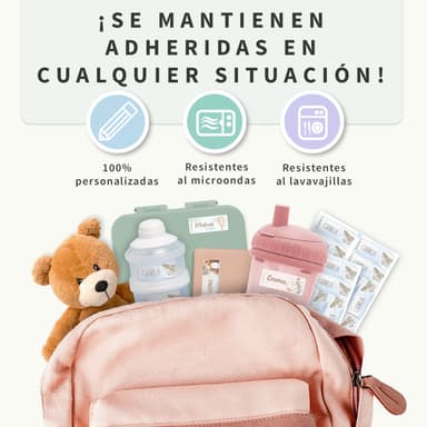 Etiquetas personalizadas Acuarela pequeñas