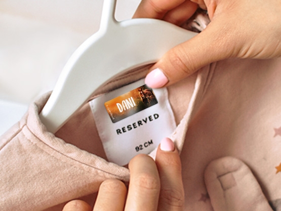 Etiquetas para ropa Mundo Real