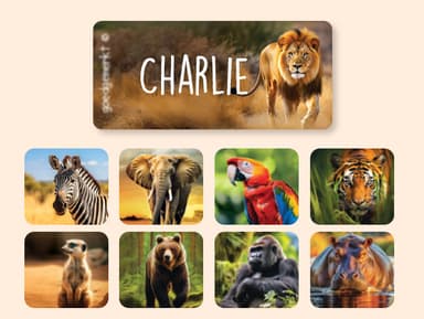 Etiquetas para ropa Mundo Real