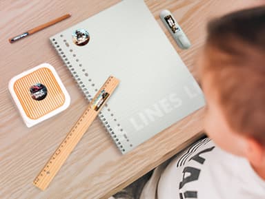 Kit de etiquetas personalizadas Mundo Real