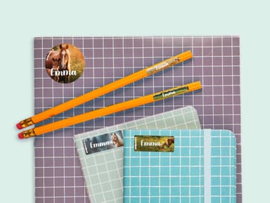 Kit de etiquetas personalizadas Mundo Real